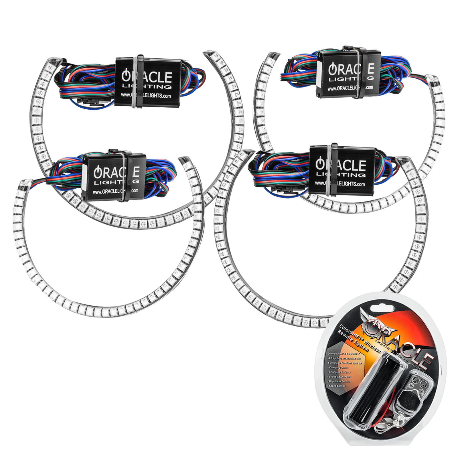 1292-330 - Dodge Challenger 2008-2014 ORACLE LED Waterproof Halo Kit